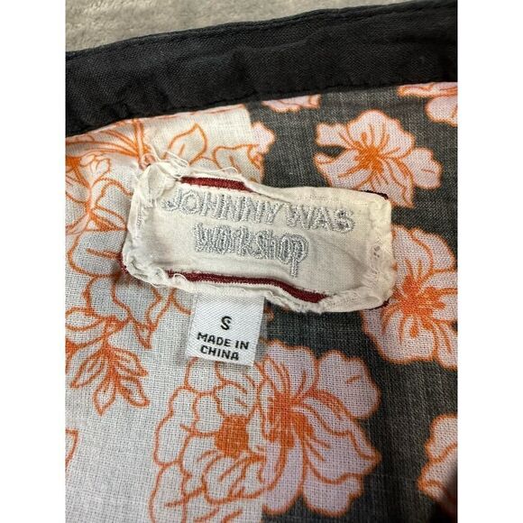Johnny Was FLORA TIE BACK DRESS Patchwork Floral Multicolor Cotton sz M - Picture 14 of 16